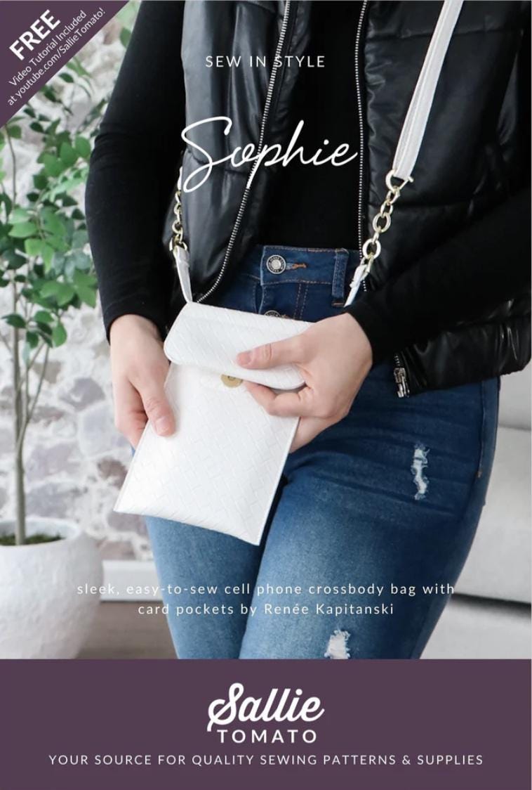 Sophie Bag Pattern by Sallie Tomato LST172
