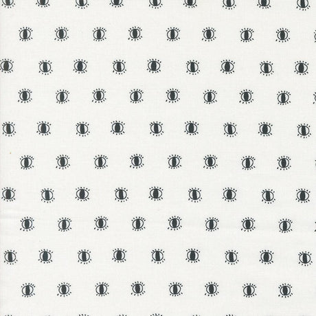 Noir Watching Eyes Ghost Yardage 11546-11 by Alli K Design for Moda Fabrics Sold in 1/2 yard increments