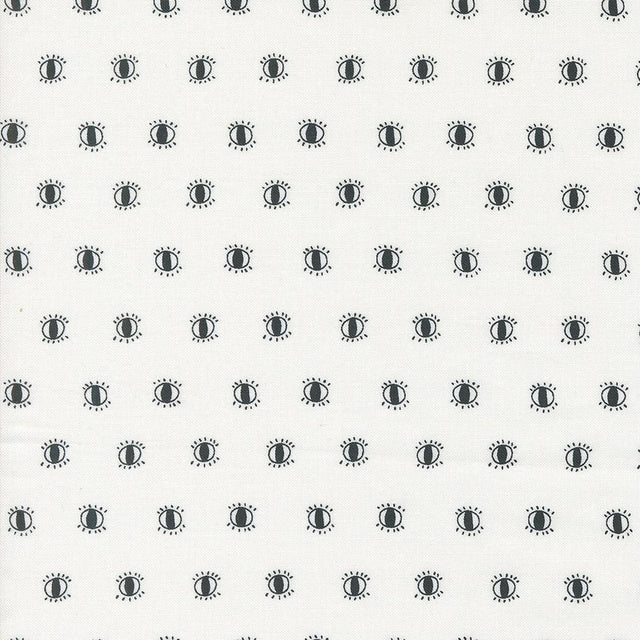 Noir Watching Eyes Ghost Yardage 11546-11 by Alli K Design for Moda Fabrics Sold in 1/2 yard increments