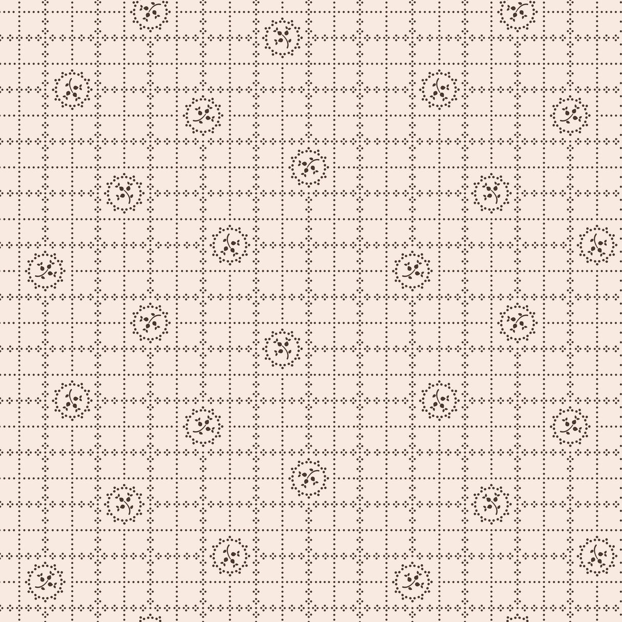 a repeating pattern of small circles or dots arranged in a grid-like fashion, creating a visually striking and intricate design.
