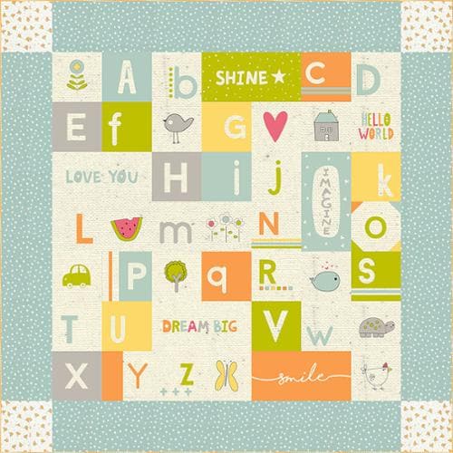 Shine Quilt Panel Yardage 55678-11P by Sweetwater for Moda Fabrics 36" x 54"