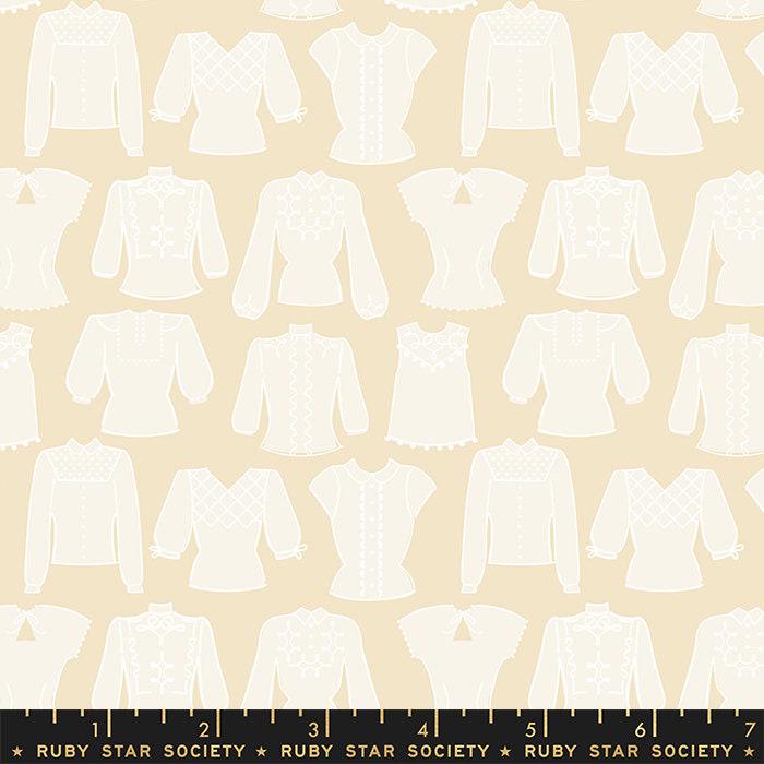 First Light Blouses Parchment Half Yard Increment RS5050-11 Ruby Star Society Moda Fabrics