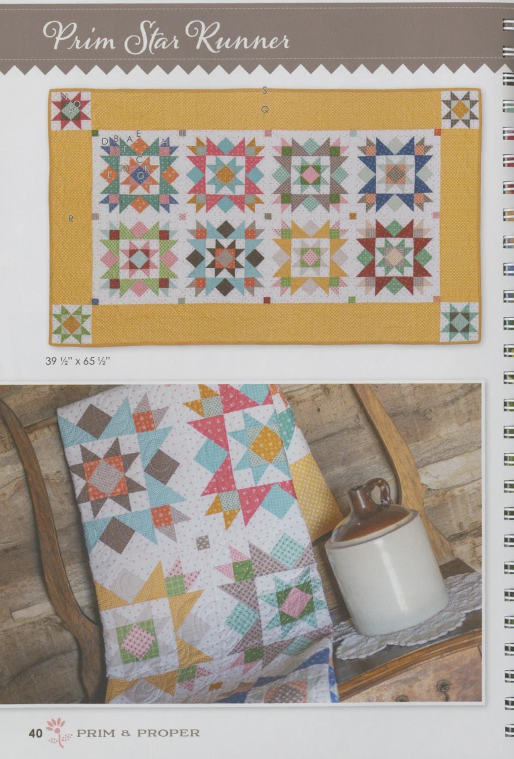 Prim & Proper Book By Holt, Lori for It's Sew Emma Quilting Book ISE-941