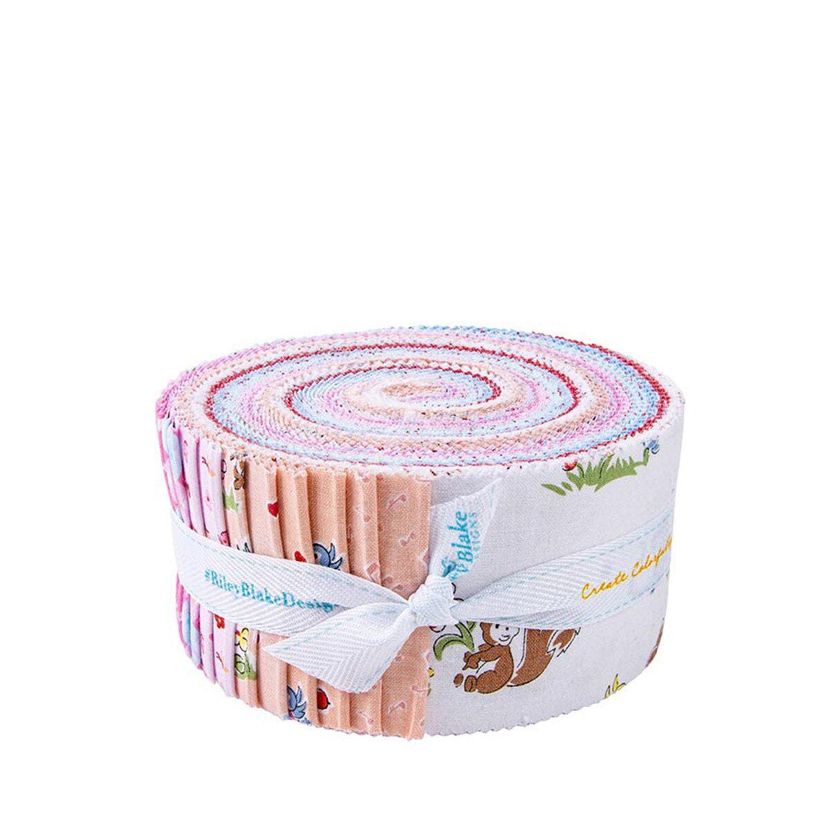 Love Notes 2 1/2" Rolie Polie for Riley Blake Designs includes 40 pieces RP-16380-40