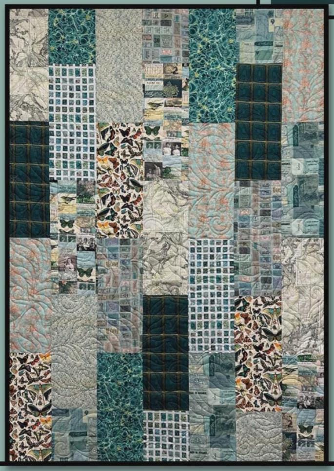 Snowdrop Quilt Pattern From Villa Rosa Designs - size 42" x 60"