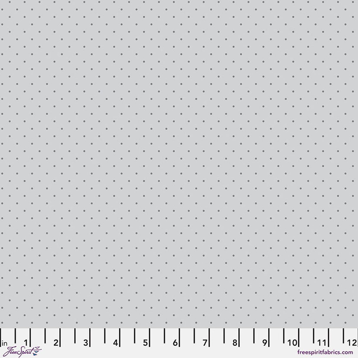 True Colors Graywork Tiny Dots Fog Yardage PWTP185.fog by Tula Pink Sold in 1/2 yard Increments
