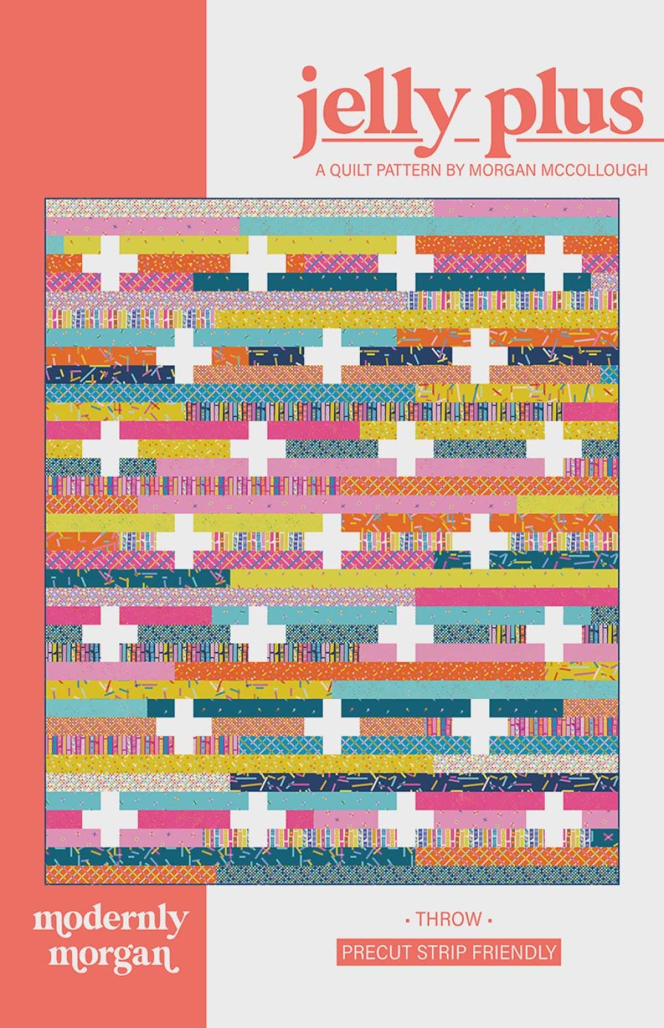 Jelly Plus MM-036 PAPER Quilt Pattern for Modernly Morgan