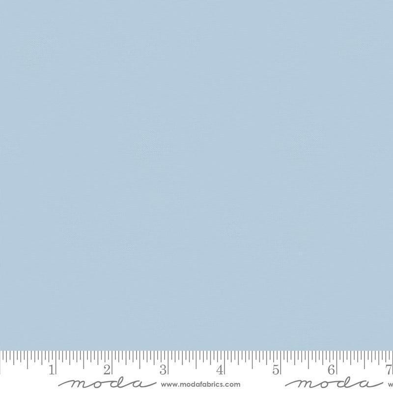 Moda Bella Solids Yardage Powder Blue - 9900-460 by Moda Fabrics Sold in 1/2 yard increments