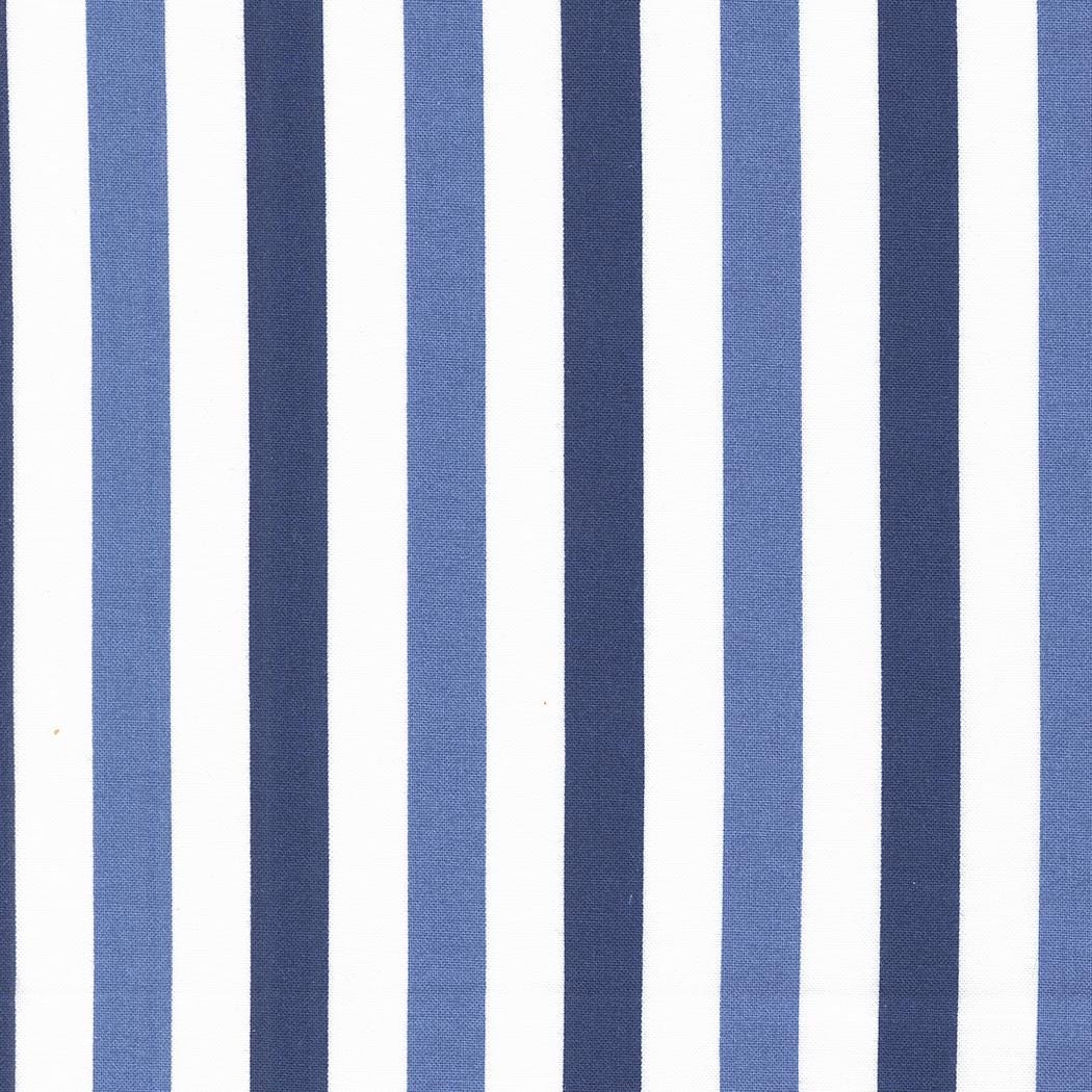 a repeating pattern of blue and white vertical stripes.