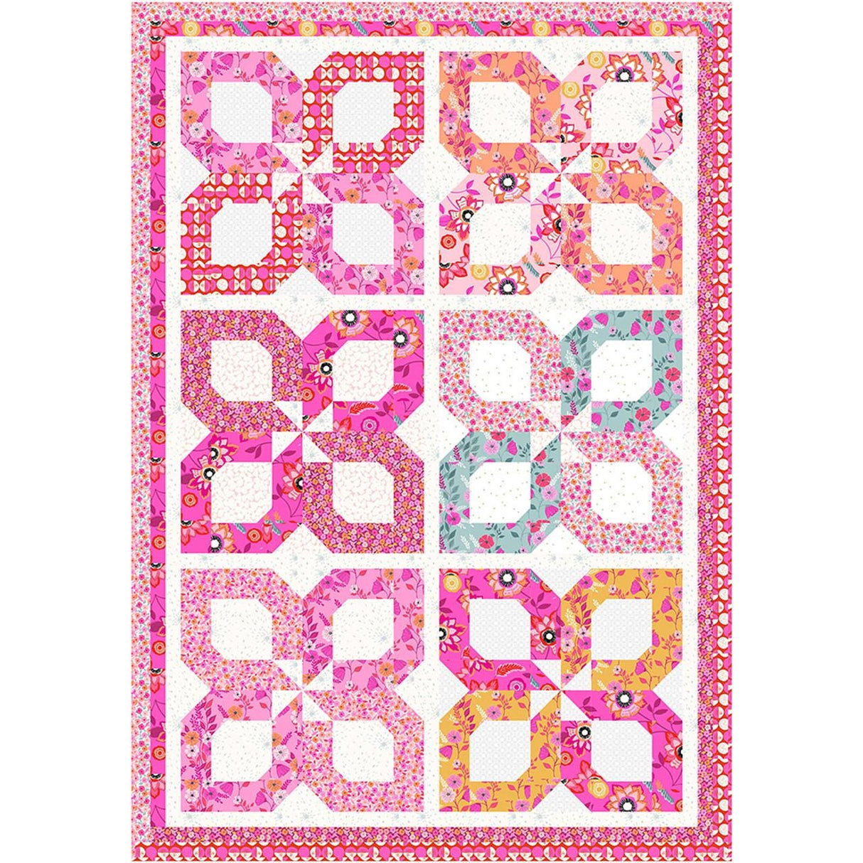 Make it Scrappy With 3-Yard Quilts FC032640 24 pages 8 Designs