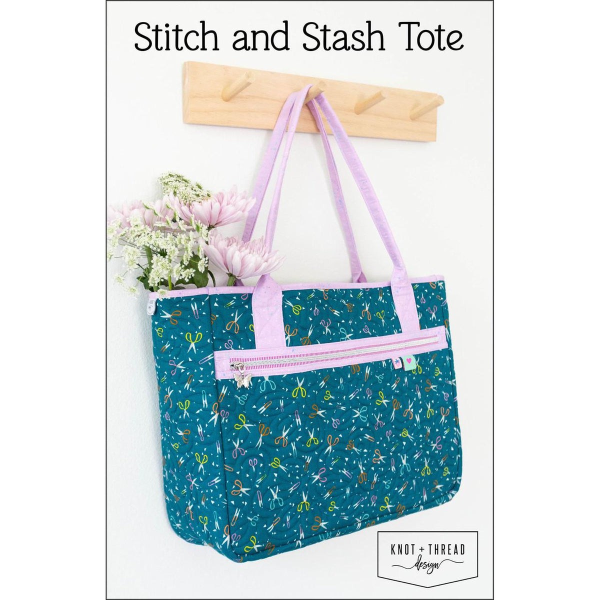 Stitch and Stash Tote by Knot and Thread Design KAT126