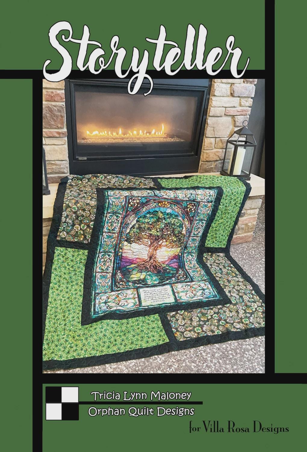Villa Rosa Pattern Card Set for February 2026 Patterns Set includes 5 printed pattern cards in the set