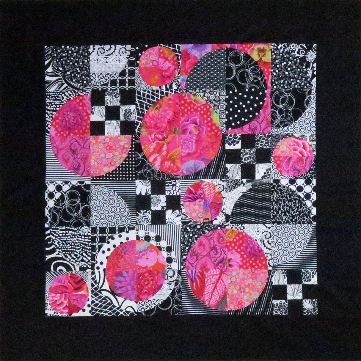 Girls Love Pink Quilt Pattern SM-159 by Susan Mayer for Quilting Discoveries 49" x 49"