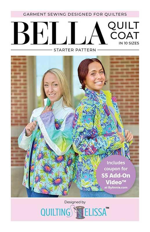 Bella Quilt Coat PBA QE101 Sewing Pattern by Annie