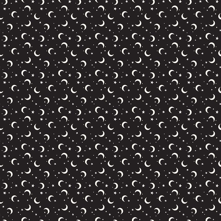 Frank and Friends Moon & Stars Black