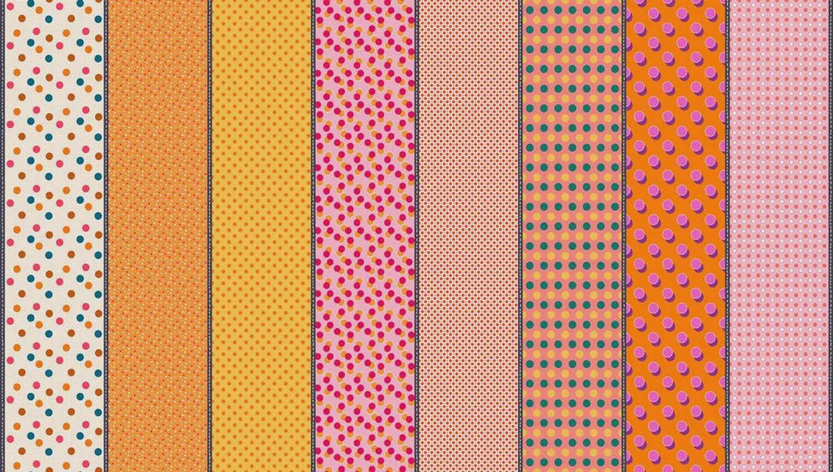 Mixed Bag of Lollies - Gardenvale by Jen Kingwell for Moda 18247 11 -1/2 Yard Increments
