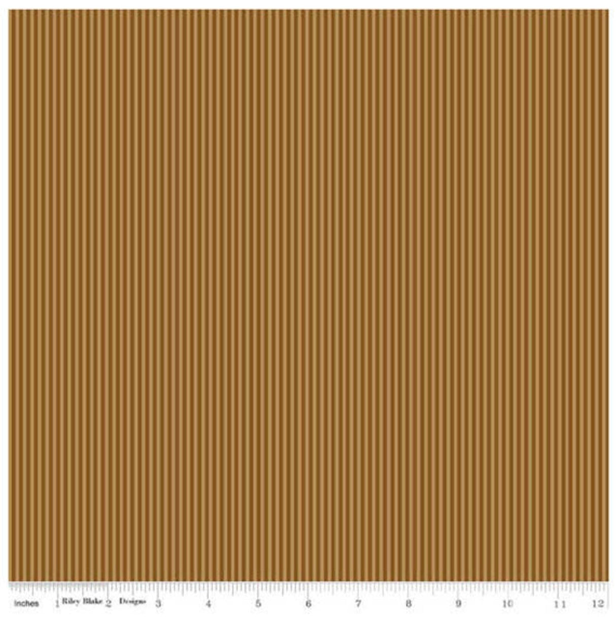 Rover - Stripes in Brown - Tonal Cotton Quilt Stripes Fabric - C5215-BROWN - for Riley Blake Designs Fabrics Sold in 1/2 yard increments