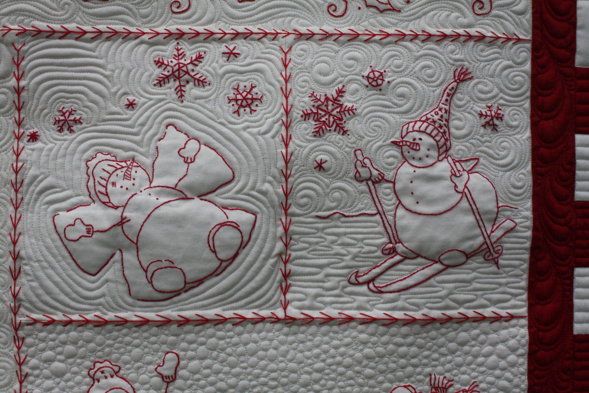 Winter Wonderland Quilt Pattern CH408 from Crabapple Hill Studio, by Meg Hawkey