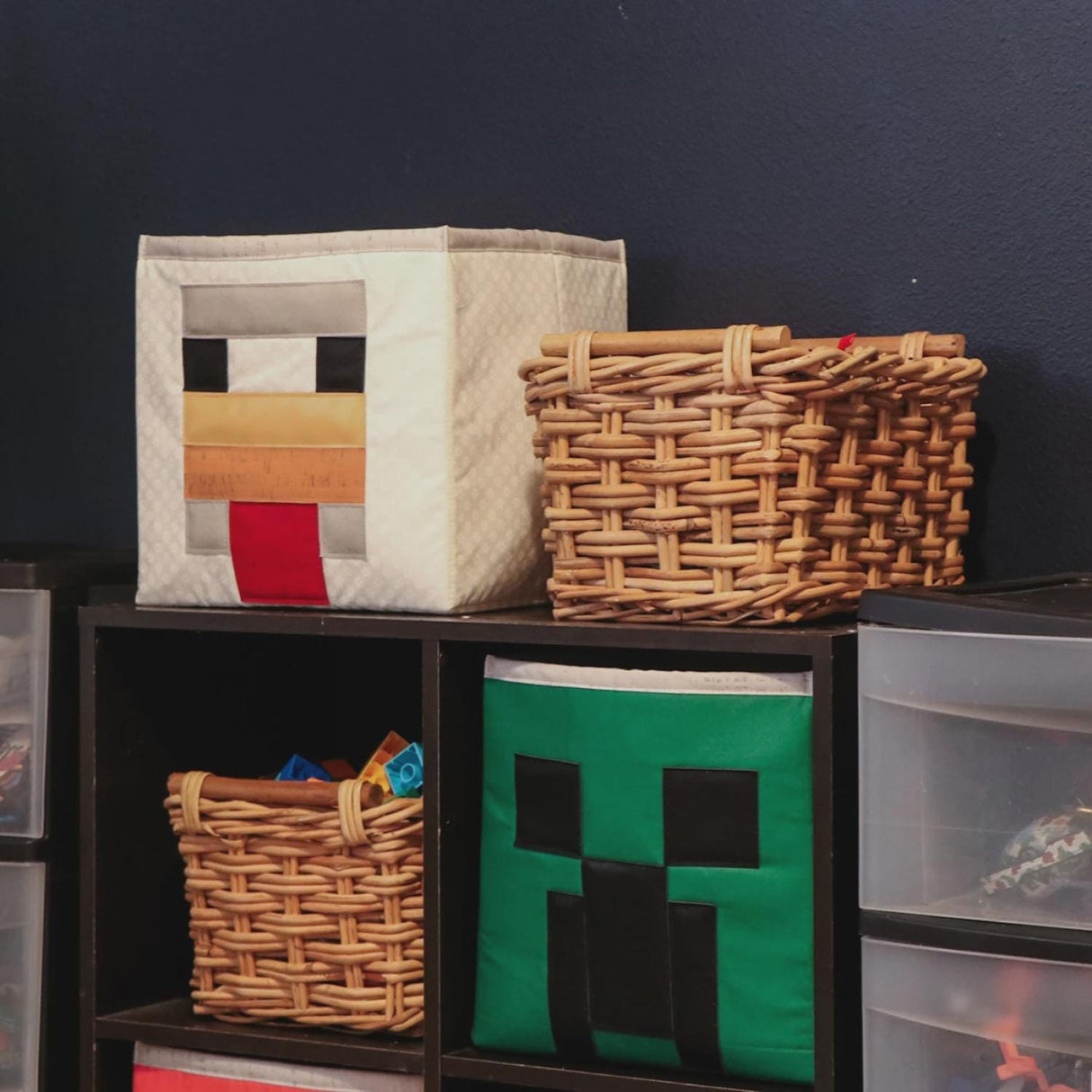 Bloomwood Simple Storage Cubes Paper Pattern LST124 - Printed pattern includes instructions for 3 sizes