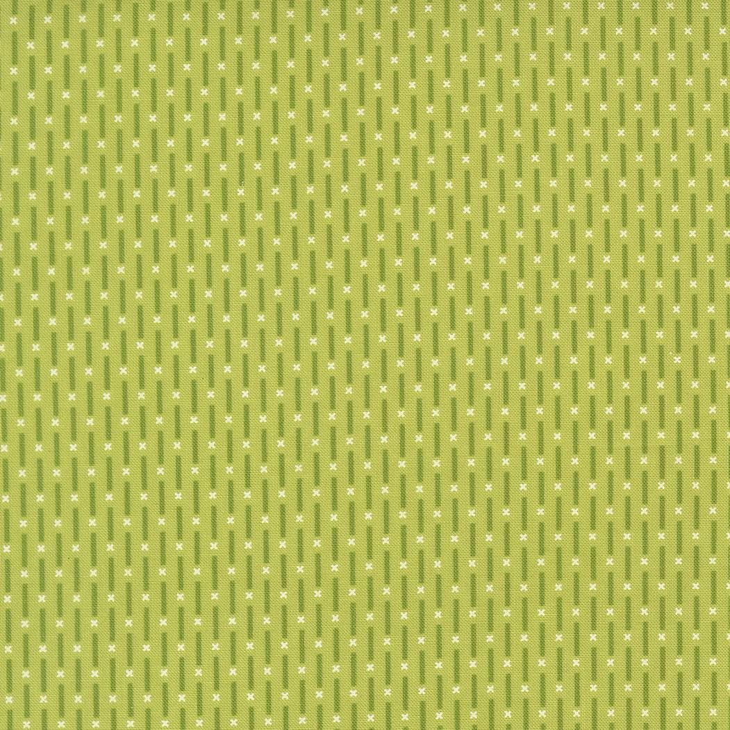 The image is a repeating pattern of green and white vertical lines, creating a textured and visually interesting design.