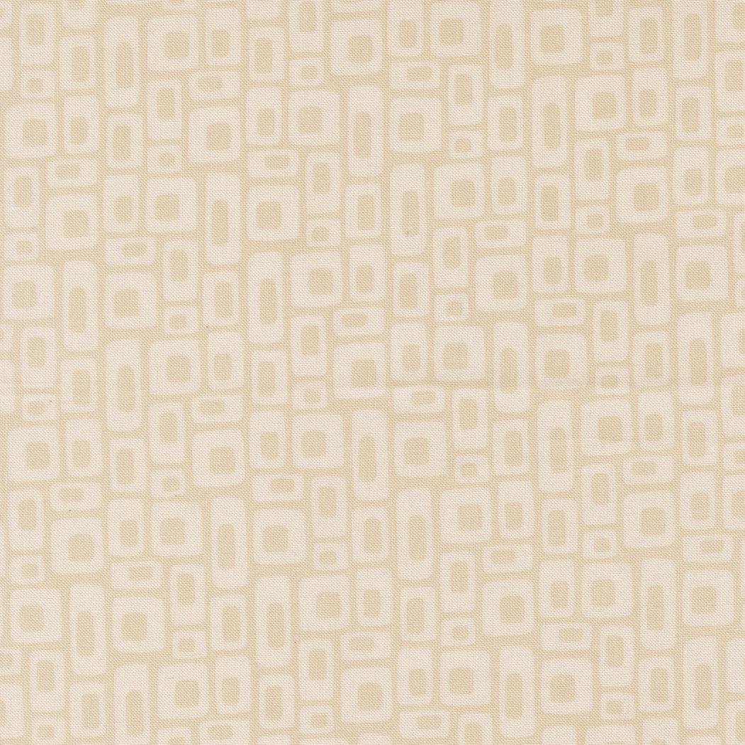 a repeating pattern of small square shapes in various shades of beige.