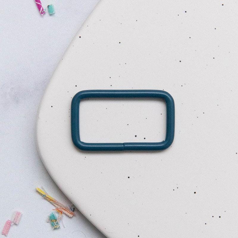 1.5" Rectangle Ring Teal SSCH39 by Stitch Supply Co Bag Hardware