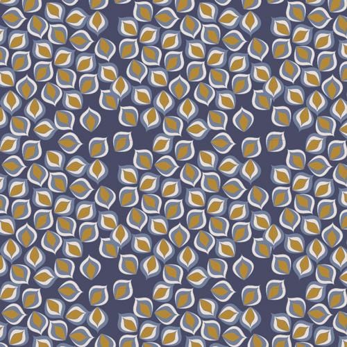 Athena Laureate Deep by Angela Walters for Art Gallery ATH-141 Sold in 1/2 Yard Increments