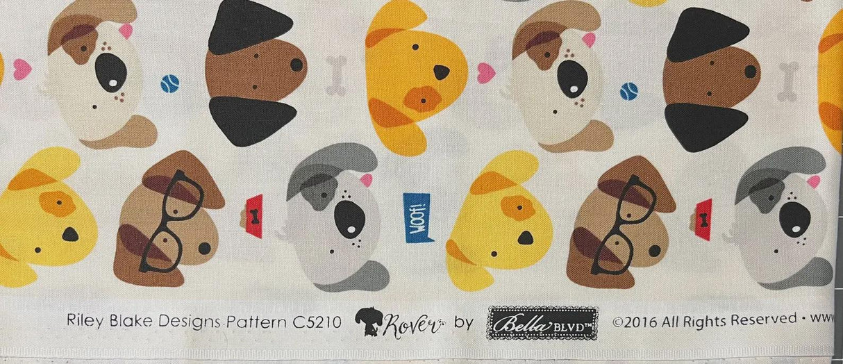 Rover Main Tan c5210 tan by Bella Blvd for Riley Blake