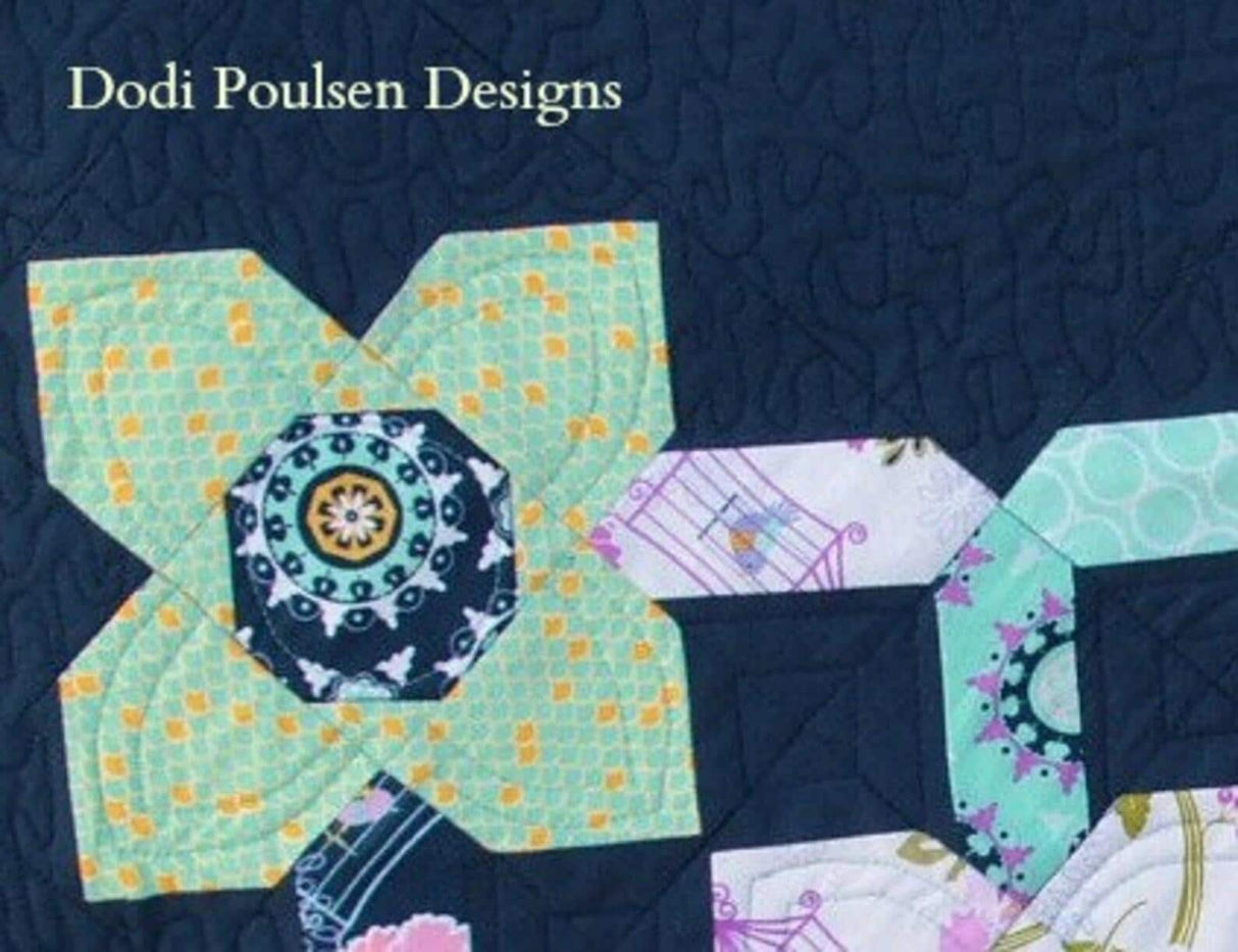 Bloom Quilt Pattern SASH1531 by Sash Girls from Two Sisters at Squirrel Hollow Printed Pattern Only