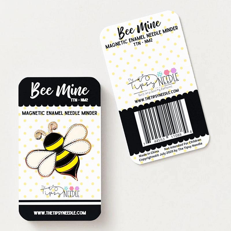 Needle Minder Bee Mine Designed for The Tipsy Needle by Elizabeth Hernandez TTN NM2