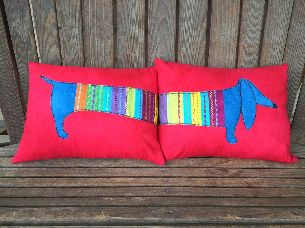 Haute Dog Pillow Pattern BN207 by Bella Nonna Printed Pattern only