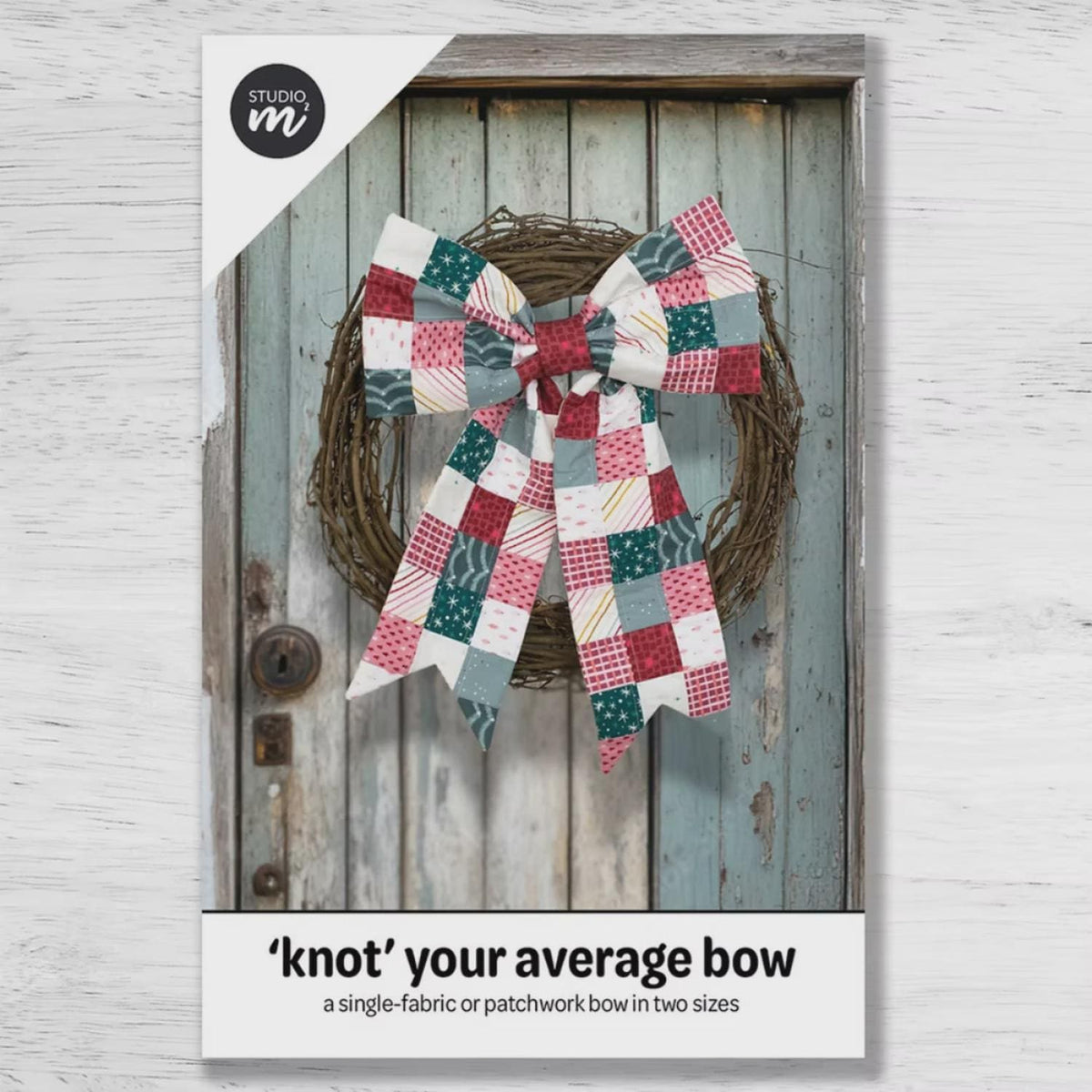 Knot Your Average Bow Pattern by Studio M Squared SMST005