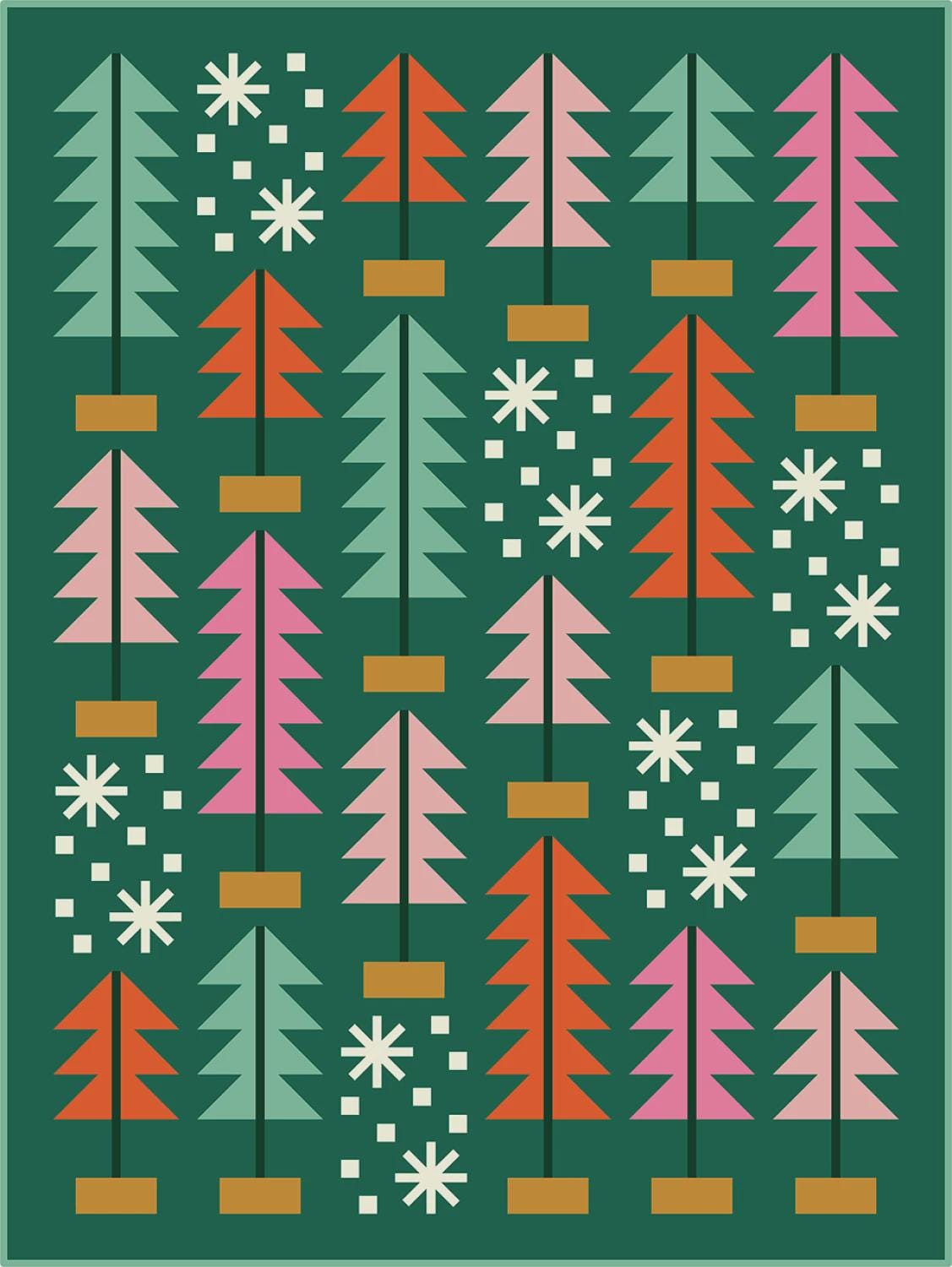 All Spruced Up Quilt Pattern PPP54 from Pen & Paper Patterns By Lindsey Neil