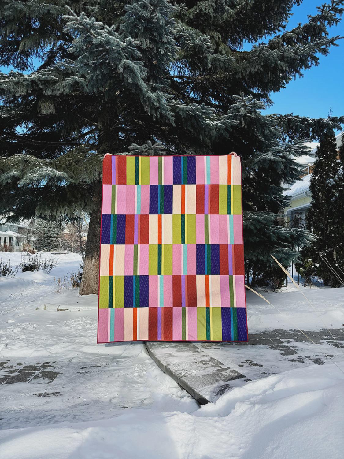 Echo Lake Quilt Pattern TBS 026 by Erin Kroeker for The Blanket Statement Printed Pattern Only