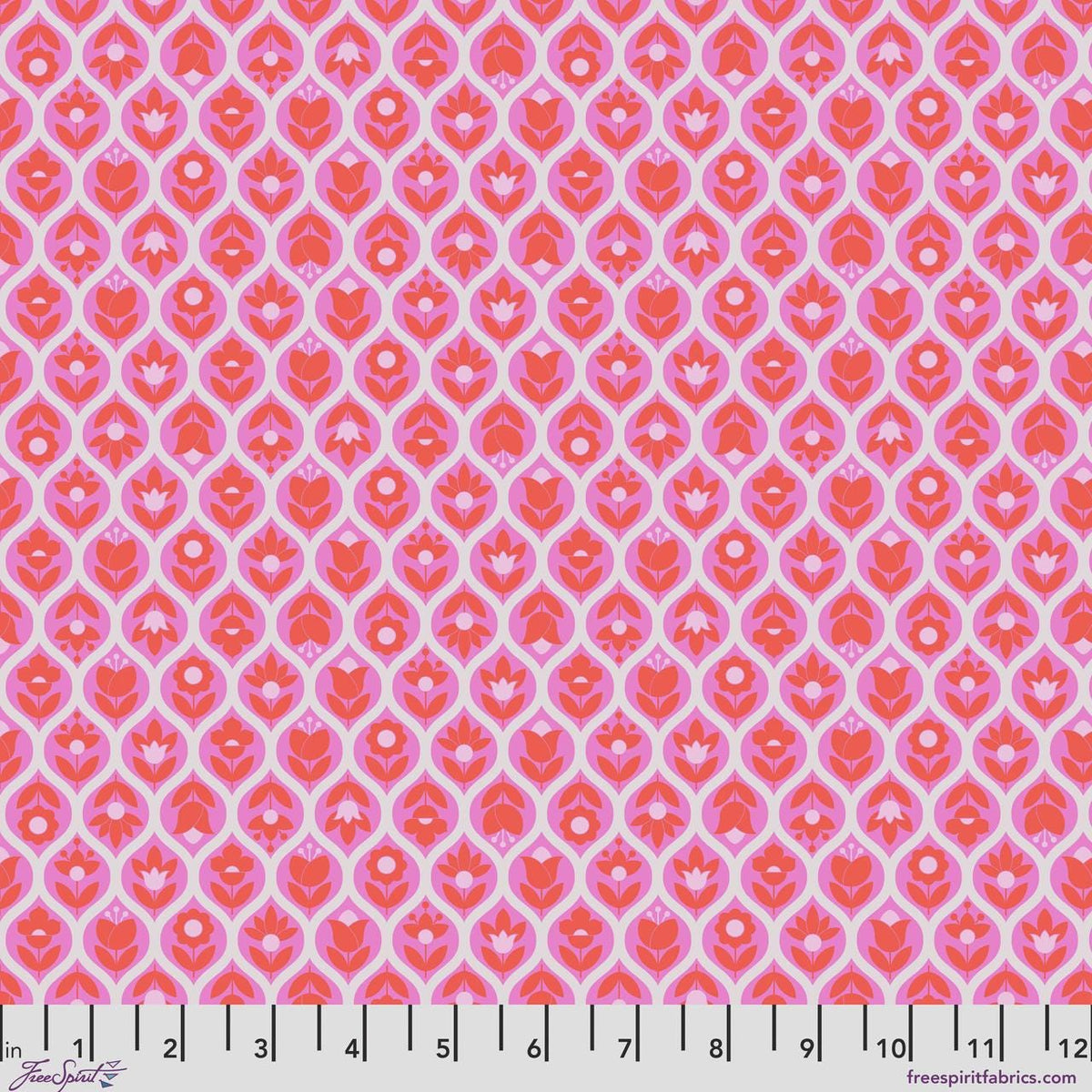 Legendary Beg Your Garden Wild Orchid Yardage PWTP288.wildorchid by Tula Pink Sold in 1/2 yard increment
