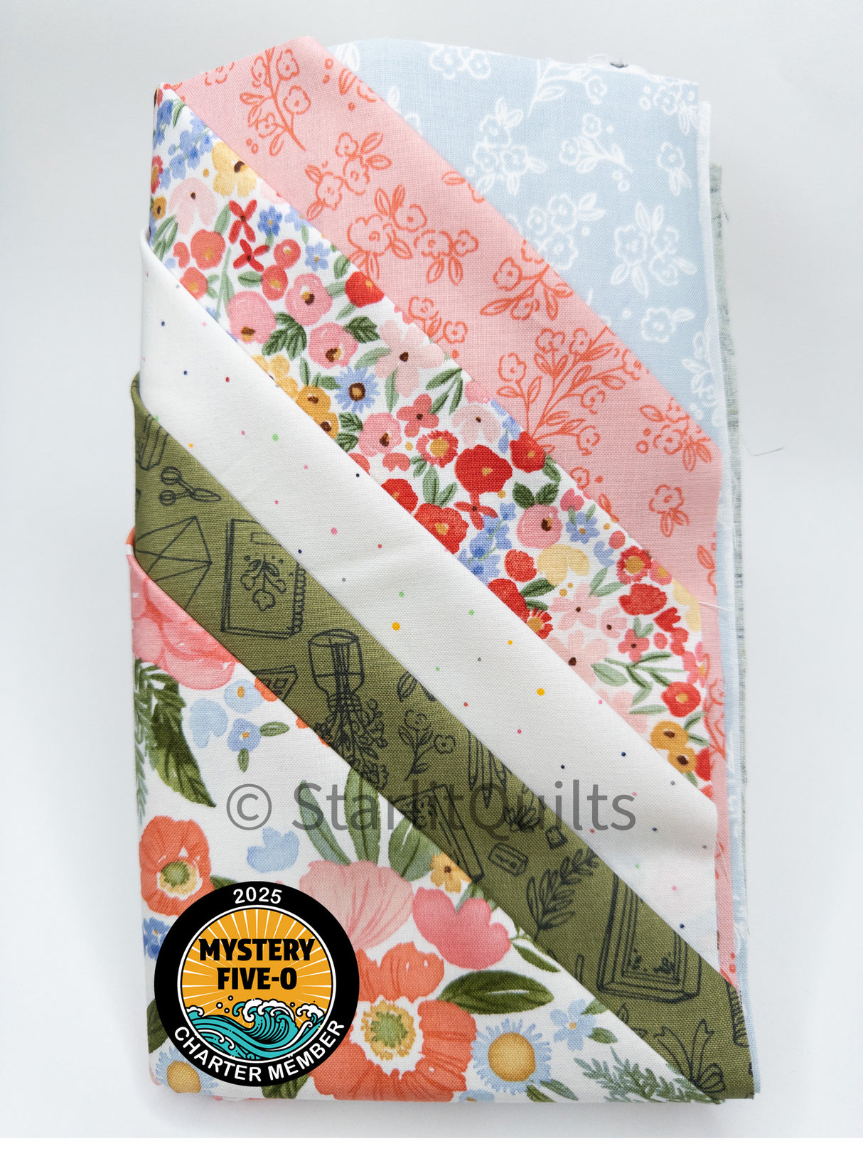 M50 Bundle 6 Fat Quarters Floral Charm
