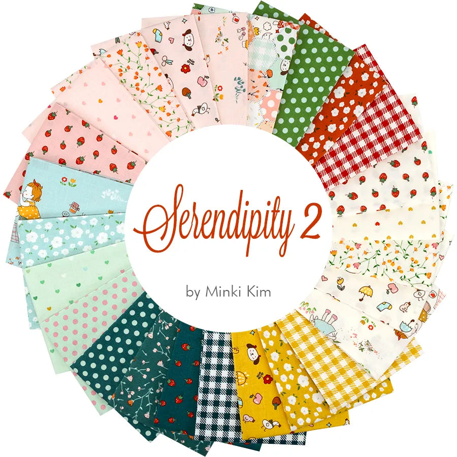 Serendipity 2 Fat Eighth Bundle 25 prints Cut by Starlit Quilts