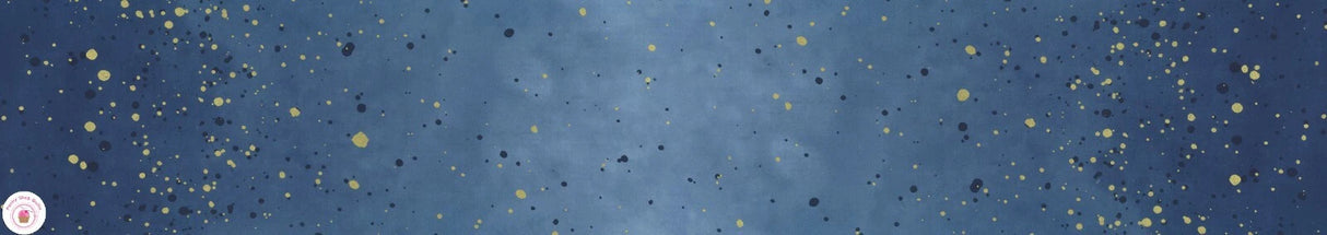 Ombre Galaxy Metallic Blue Berry by V & Co. Half Yard Increments 10873-321m Yardage sold in 1/2 yard increments
