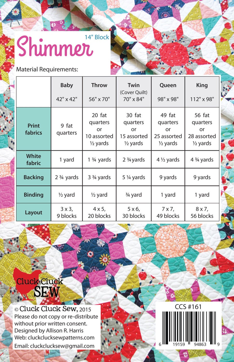 Shimmer by Cluck Cluck Sew, Paper Pattern Ships First Class