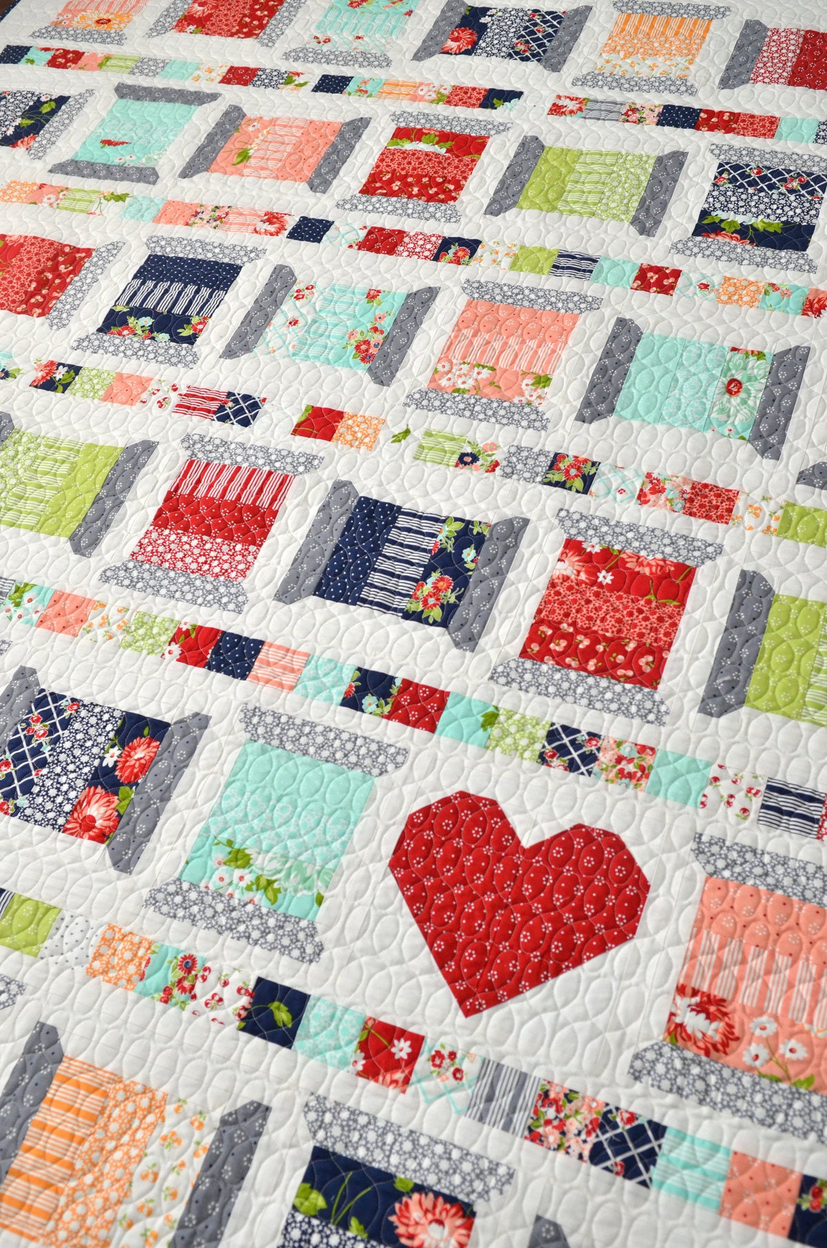 Thimble Blossoms Spools 2 sewing pattern tbl213