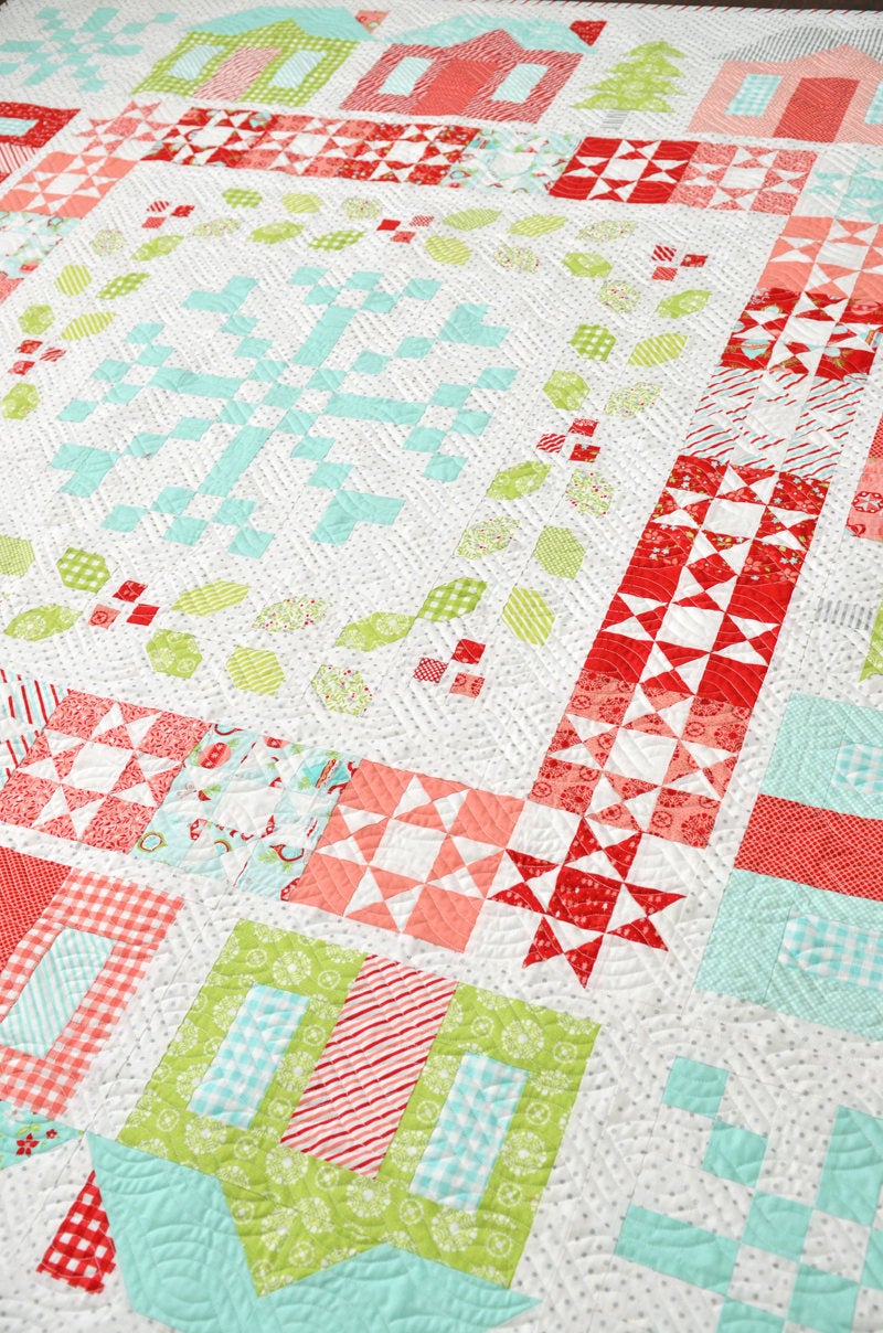 Winterville quilt pattern by Thimble Blossoms TBL217