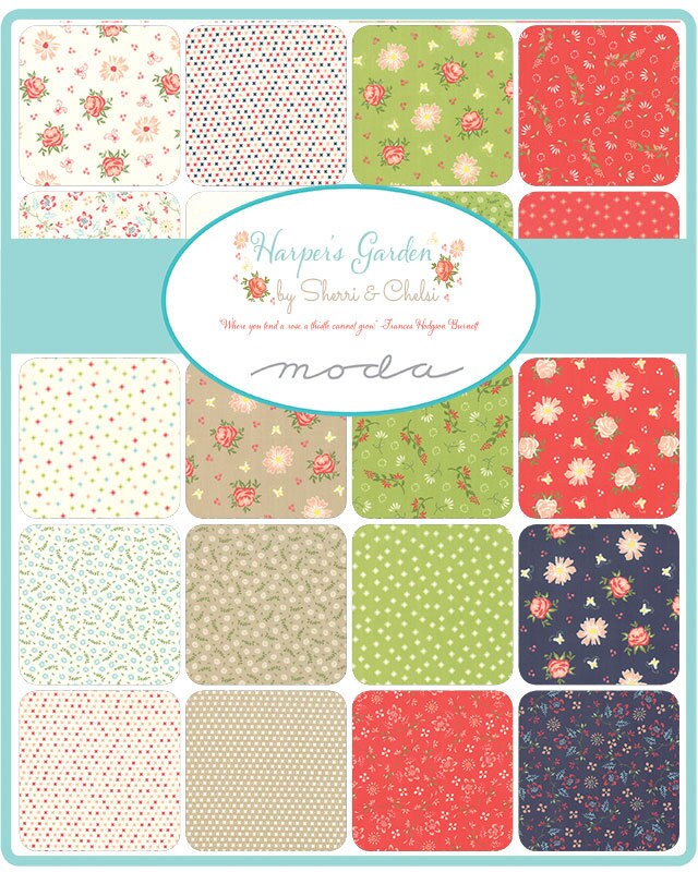 Harper's Garden Taupe Blooms Yardage SKU# 37574-14