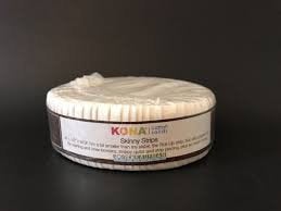Kona Cotton Snow color story SS-100-40 Skinny Strips