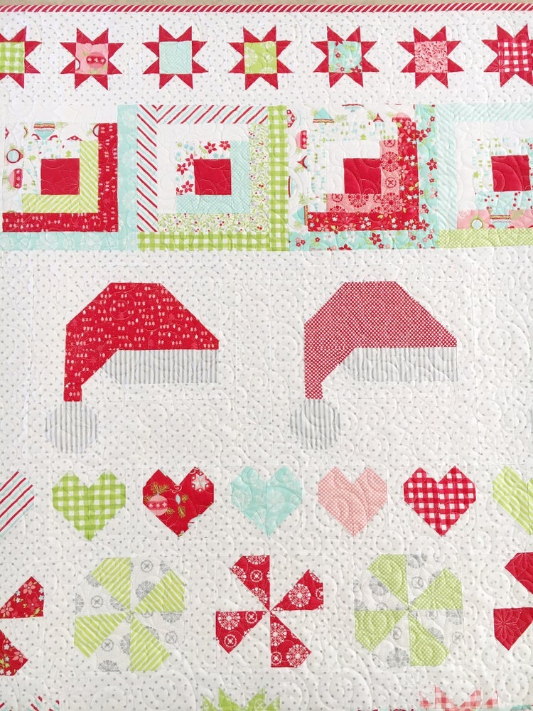 Christmas Cheer Paper Pattern by Bonnie Olaveson of Cotton Way CW1012