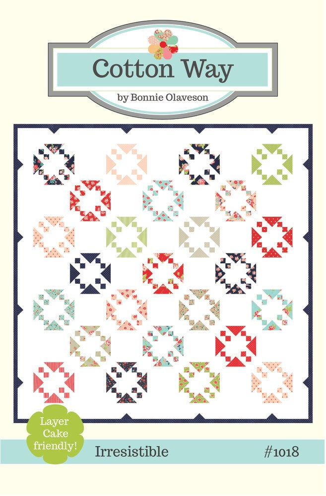 Irresistible Paper Pattern by Bonnie Olaveson of Cotton Way CW1018