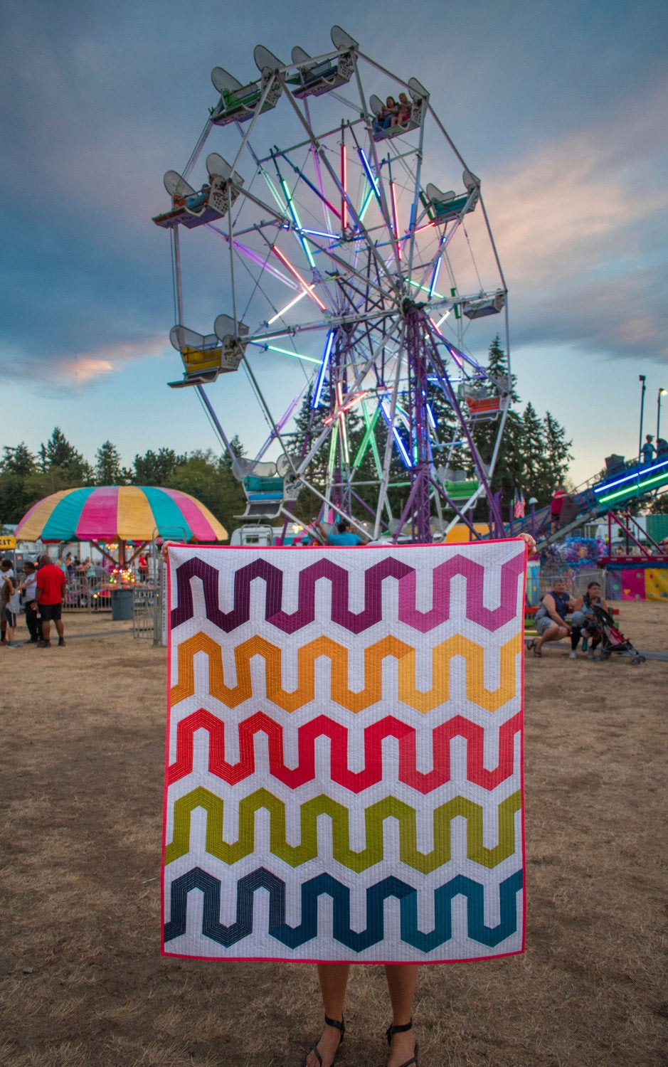 Rock N Roller Coaster TQL10018 - PAPER PATTERN-only By Krista Moser