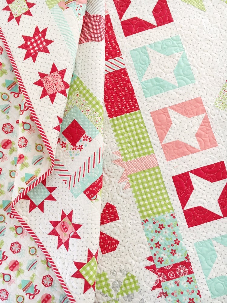 Christmas Cheer Paper Pattern by Bonnie Olaveson of Cotton Way CW1012