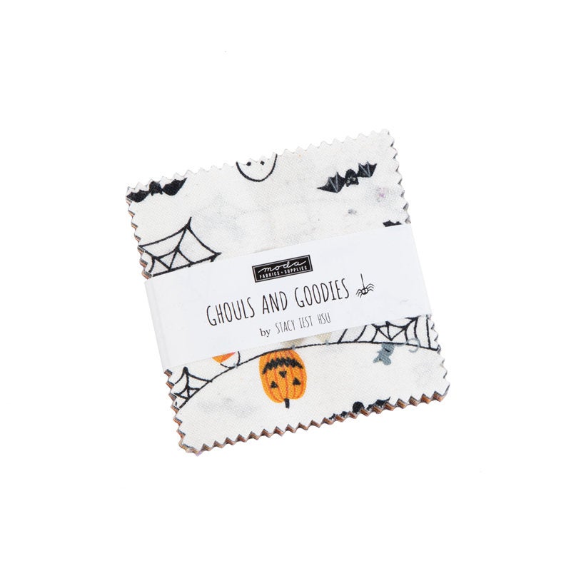 Ghouls and Goodies Mini Charms 2.5 inch by Stacy Iest Hsu for Moda Fabrics 20680MC bin 72