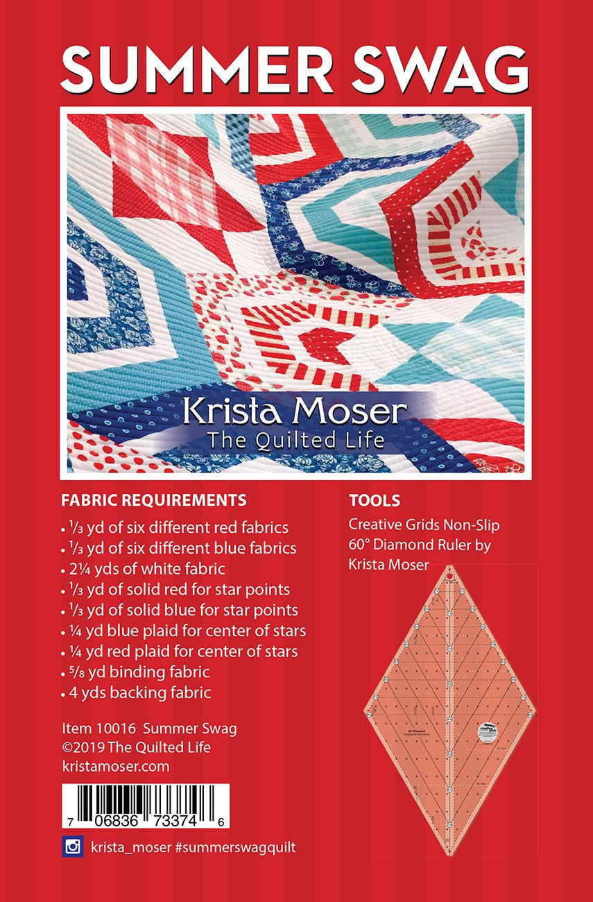 Summer Swag TQL10016- PAPER PATTERN-only By Krista Moser