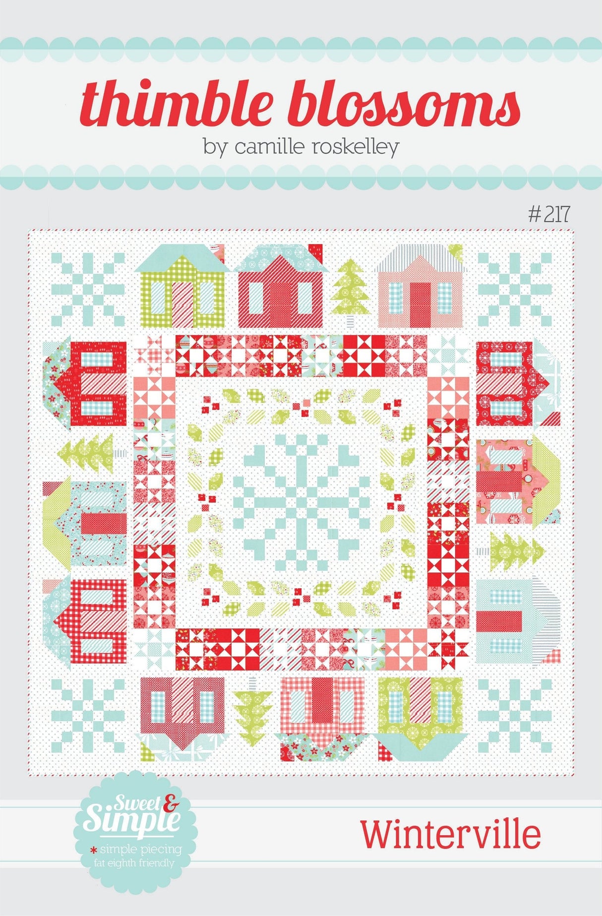 Winterville quilt pattern by Thimble Blossoms TBL217